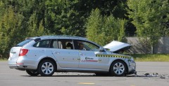 Skoda Superb Combi i Yeti - crash-test