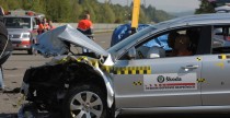 Skoda Superb Combi i Yeti - crash-test