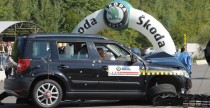 Skoda Superb Combi i Yeti - crash-test