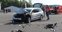 Skoda Superb Combi i Yeti - crash-test
