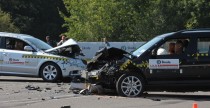 Skoda Superb Combi i Yeti - crash-test