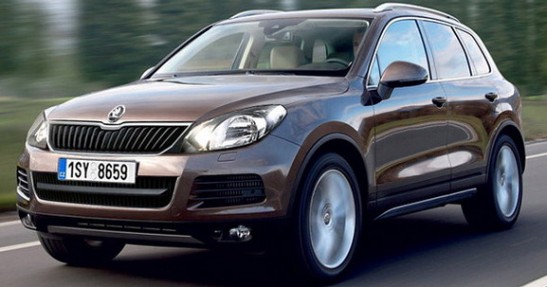 Skoda SUV - wizualizacja