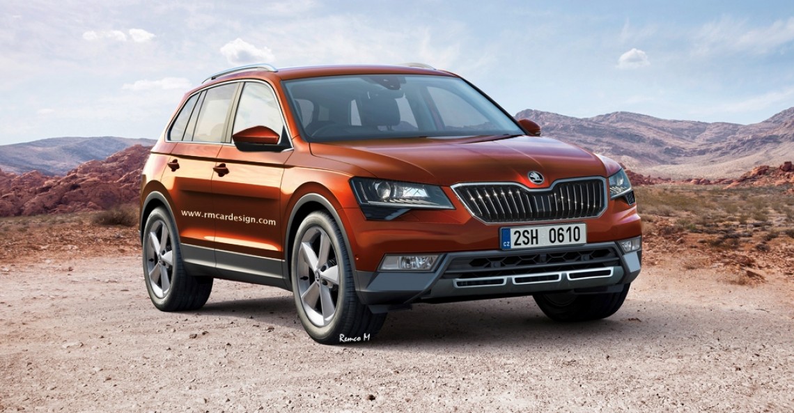 Skoda SUV - wizualizacja
