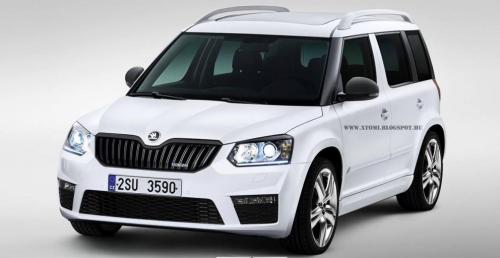 Skoda Yeti RS - wizualizacja