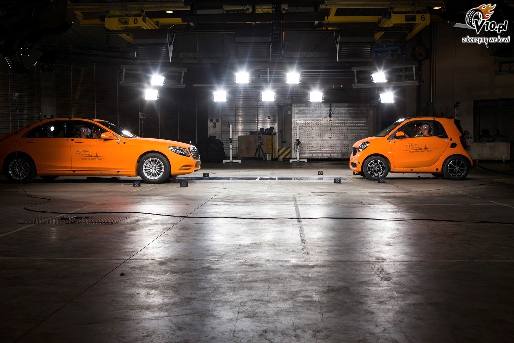 Smart vs Mercedes klasy S