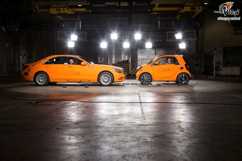 Smart vs Mercedes klasy S