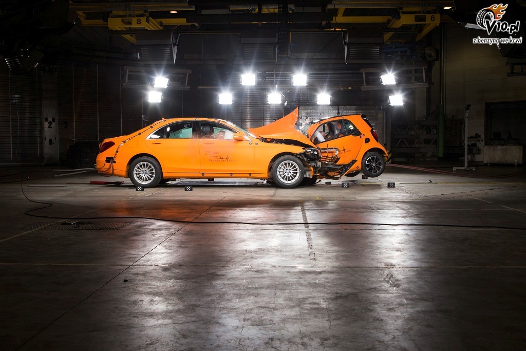 Smart vs Mercedes klasy S