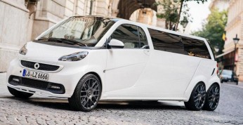 ForTwo Madeforsix, czyli limuzyna na bazie Smarta