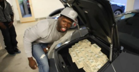 50 Cent i jego dolary