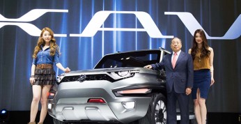 SsangYong XAV Concept błyszczy w Seulu