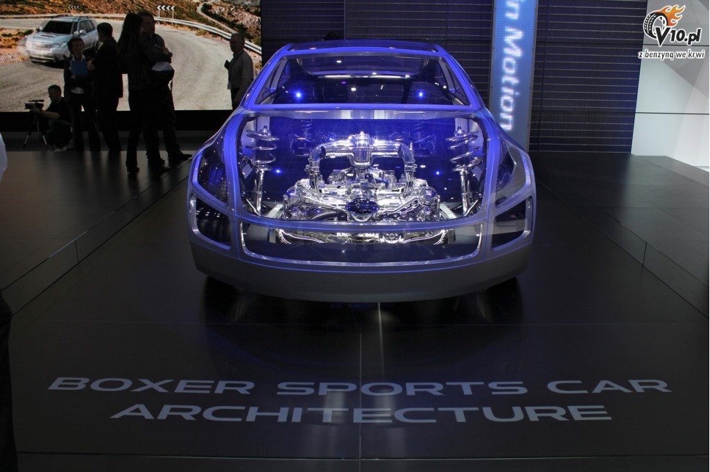 Genewa 2011: Subaru Boxer RWD Sports Car - nowa tylnonapdowa platforma