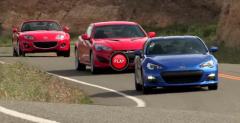 Subaru BRZ vs Mazda MX-5 vs Hyundai Genesis Coupe