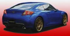 Nowe Subaru 216A Coupe - wizualizacja