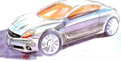 Nowe Subaru Coupe - szkic