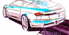 Nowe Subaru Coupe - szkic