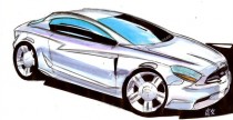 Nowe Subaru Coupe - szkic