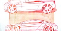 Nowe Subaru Coupe Concept - szkic projektowy