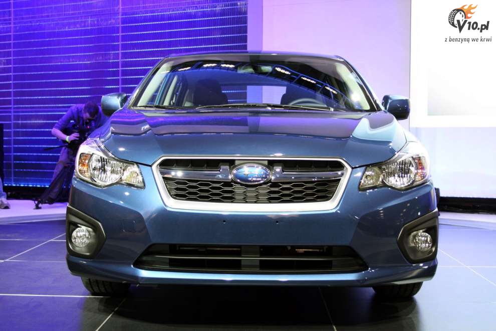 Subaru Impreza w wersji hatchback na targach w Nowym Jorku 2011