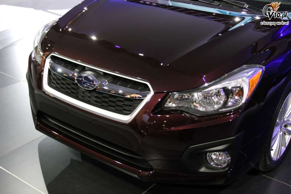 Subaru Impreza w wersji sedan na targach w Nowym Jorku 2011