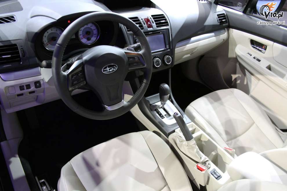 Subaru Impreza w wersji sedan na targach w Nowym Jorku 2011