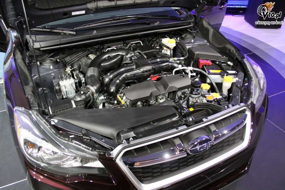 Subaru Impreza w wersji sedan na targach w Nowym Jorku 2011