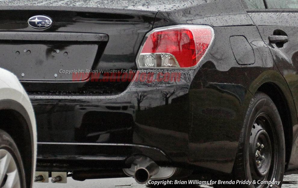 2012 Subaru Impreza - zdjcia szpiegowskie