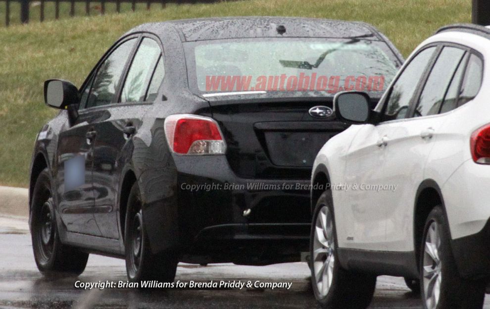 2012 Subaru Impreza - zdjcia szpiegowskie