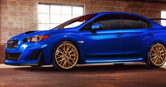 Subaru Impreza WRX - wizualizacja