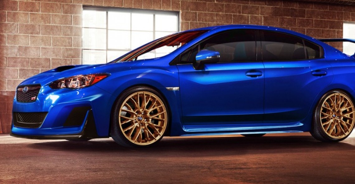 Subaru Impreza WRX - wizualizacja