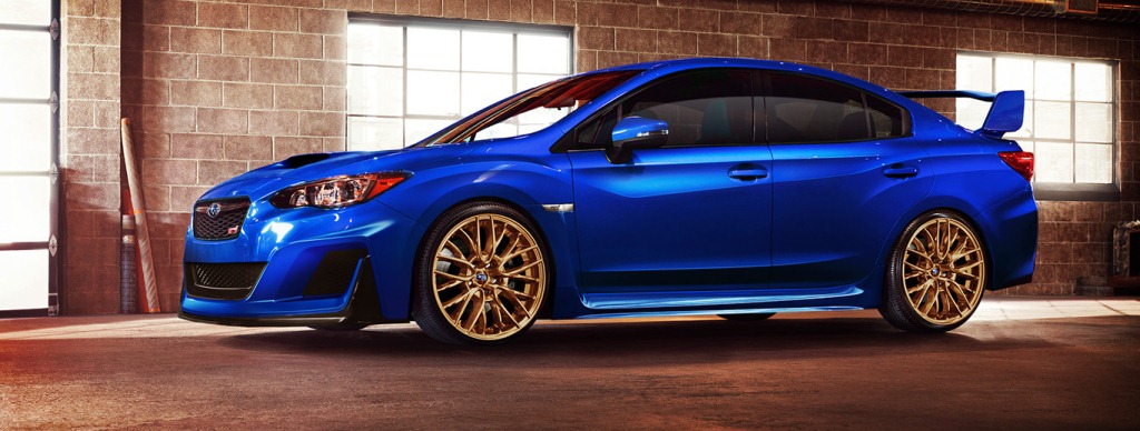 Subaru Impreza WRX - wizualizacja