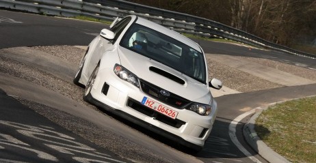 Subaru Impreza WRX STI 2011 na Nurburgringu