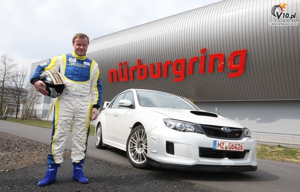 Subaru Impreza WRX STI 2011 na Nurburgringu