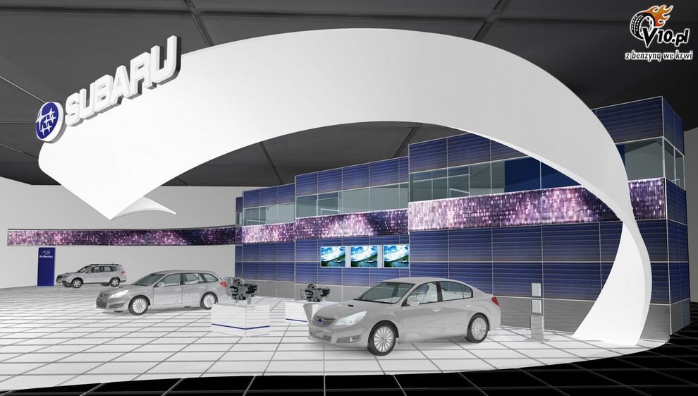 Nowe Subaru Legacy 2010 w wirtualnym salonie
