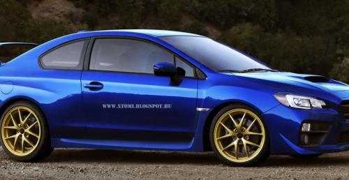 Subaru WRX STI Coupe - wizualizacja