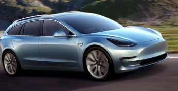 Tesla Model 3 w wydaniu Sportwagon oraz CrossTourer - wizualizacja