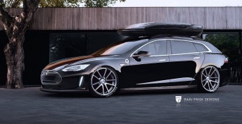 Tesla Model S Wagon - wizualizacja