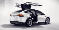 Model X - jak na razie jedyny crossover w ofercie Tesli