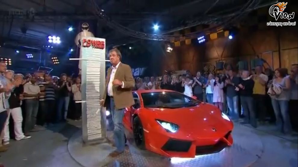 Lamborghini Aventador w Top Gear