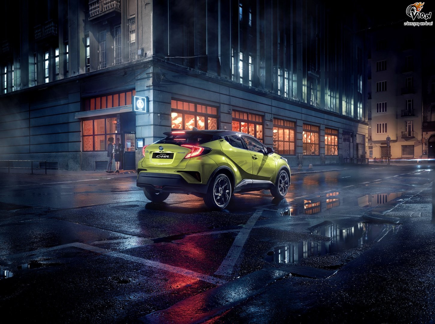 Toyota C-HR Neon Lime By JBL