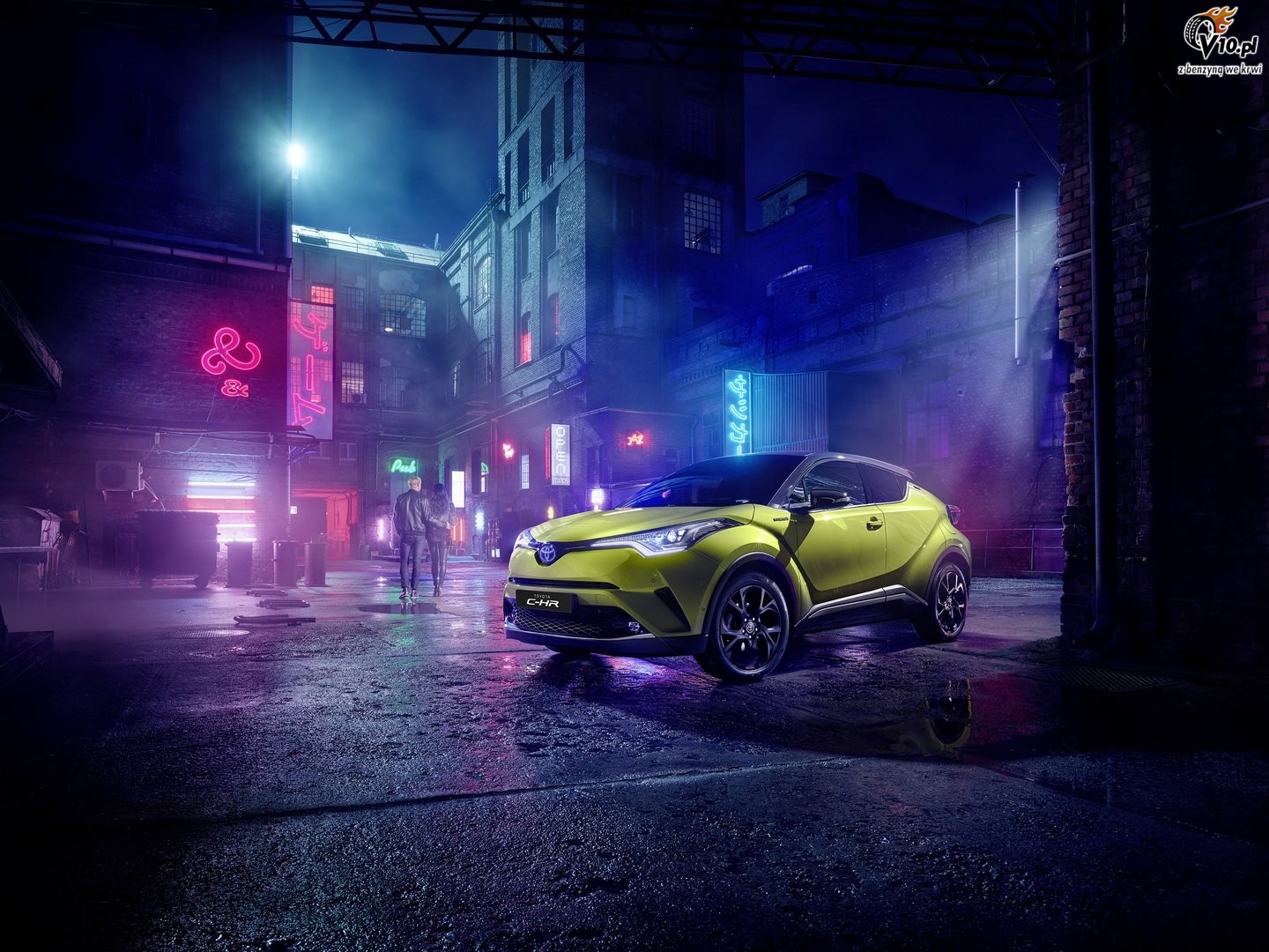 Toyota C-HR Neon Lime By JBL