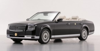 Toyota Century w wersji cabrio dla nowego cesarza Japonii