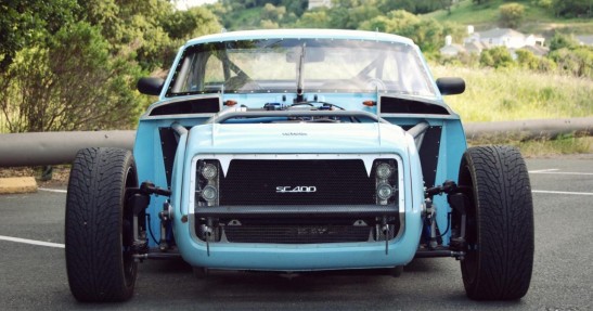 Toyota Corona z 1968 roku jako wyścigowy Hot Rod