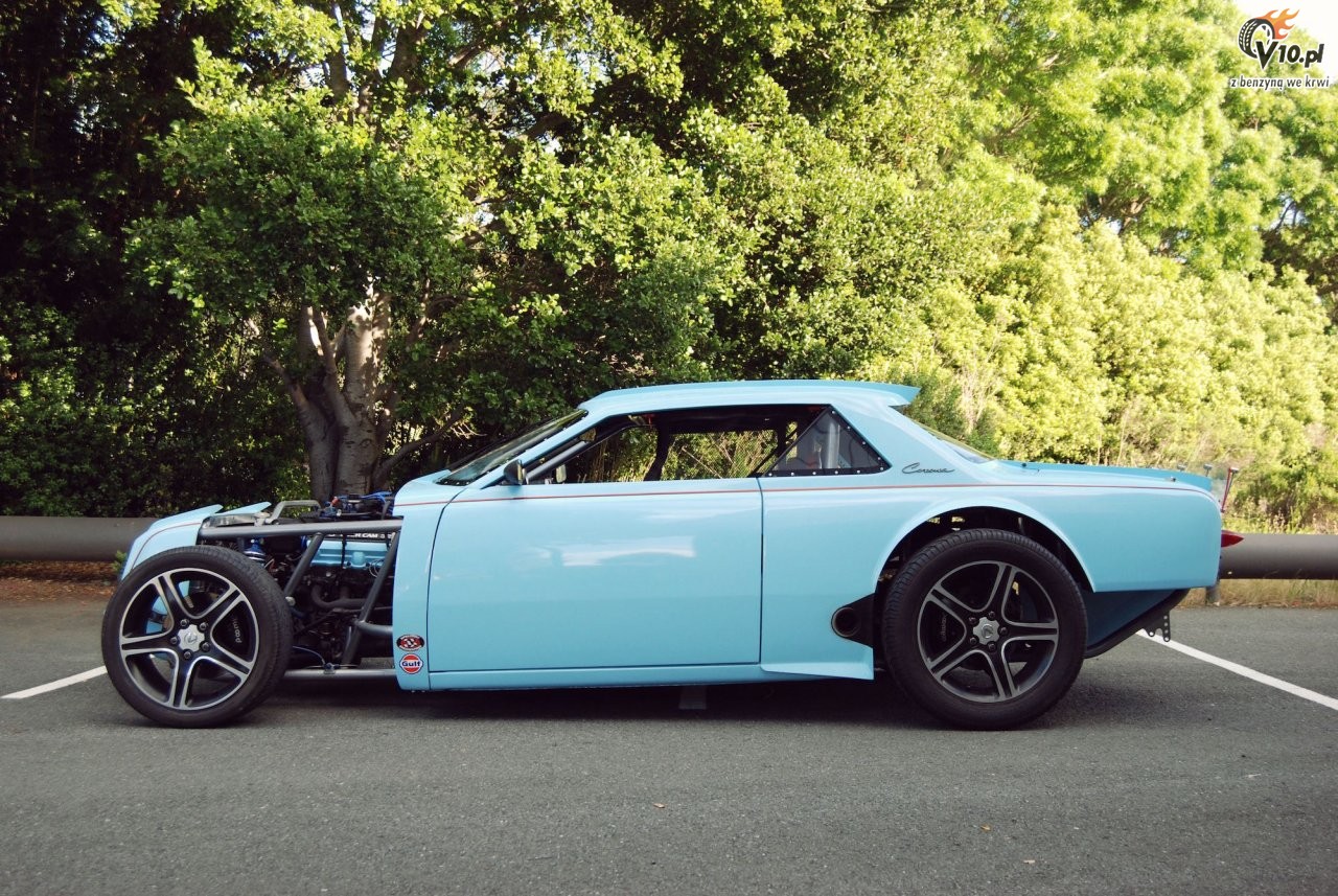 Toyota Corona z 1968 roku jako wycigowy Hot Rod