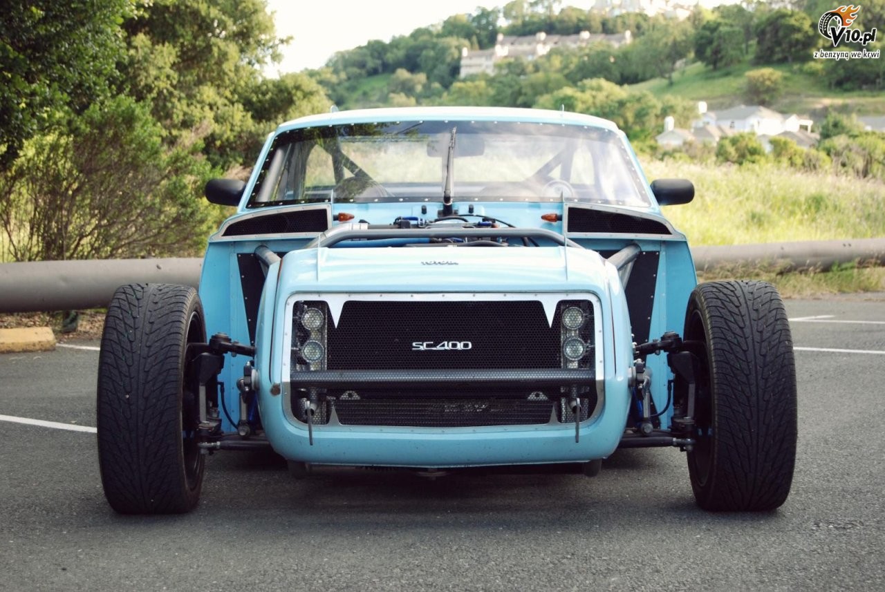 Toyota Corona z 1968 roku jako wycigowy Hot Rod