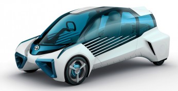 Toyota FCV Plus Concept - auto przyszłości napędzane wodorem
