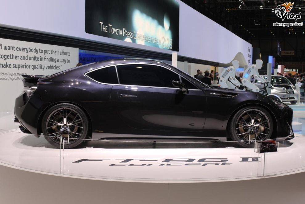 Toyota FT-86 II Concept na targach w Genewie