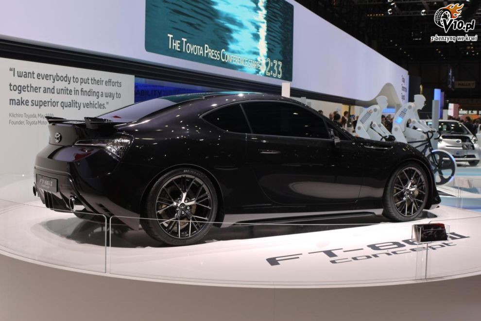 Toyota FT-86 II Concept na targach w Genewie