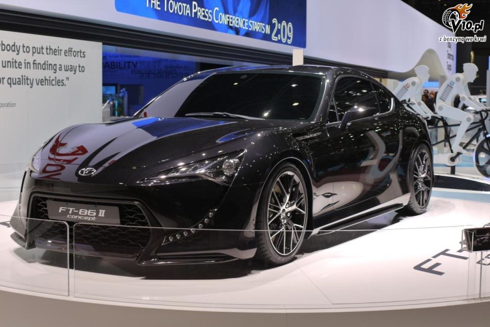 Toyota FT-86 II Concept na targach w Genewie