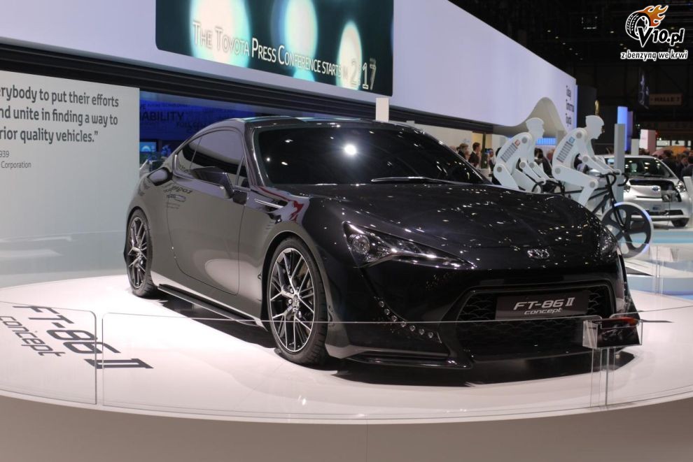 Toyota FT-86 II Concept na targach w Genewie