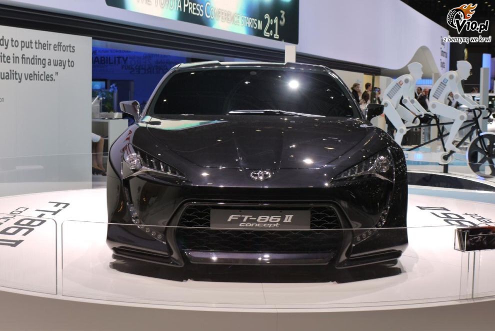 Toyota FT-86 II Concept na targach w Genewie